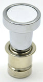 Cigarette Lighter Knob for a 7/8" Socket Green/Silver Block Letters GG#96653