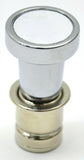 Cigarette Lighter Knob for a 7/8" Socket Green/Silver Block Letters GG#96653