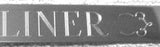 Door Armrest Handle Trim Freightliner Script for Classic FLD Steel GG#97111-Each