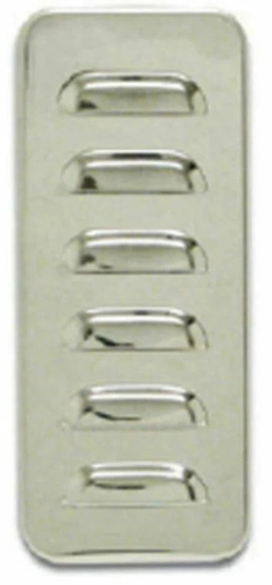 Sleeper Vent Door Covers for Pre 1999 Peterbilt Louvered Stainless #97571 Pair
