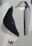 Air Intake Shroud Hose Guards Elephant Ears for Kenworth W900 Stainless GG#98010