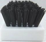 Grand Generals Boot Brush Caddie Refill Black Brush 7.25” Wide X 2-5/8"GG#98625