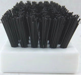 Grand Generals Boot Brush Caddie Refill Black Brush 7.25” Wide X 2-5/8"GG#98625