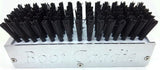 Chrome Aluminum 7-1/2" (L) x 2-5/8" (H) x 3" (D) Boot Caddie Black Brush GG98990
