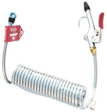 Seat Blow Gun Kit for Peterbilt Kenworth 1/4" Air Tee Extends 8 Ft GG#99511