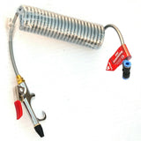 Seat Blow Gun Kit for Peterbilt Kenworth 1/4" Air Tee Extends 8 Ft GG#99511