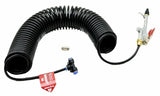 blow gun kit interior 1/4" air tee 27 foot for Peterbilt Kenworth Freightliner