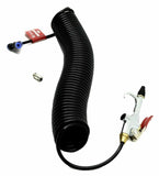 blow gun kit interior 1/4" air tee 27 foot for Peterbilt Kenworth Freightliner