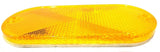 Reflectors Oblong Amber 2 Screw Holes or Tape Mount 4 3/8" Long GG#99560 Pair