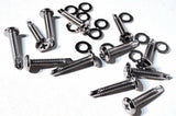 Door Sill Mounting Screws for Peterbilt 1987-2001 Chrome Steel GG#99605-12 Pack
