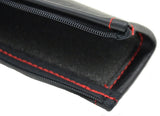 Gear Shifter Stick Cover Black With Red Stitching 18" PVC Vinyl GG#99666 Each