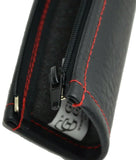 Gear Shifter Stick Cover Black With Red Stitching 18" PVC Vinyl GG#99666 Each