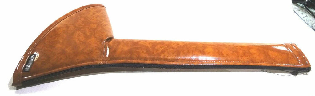 Gear Shifter Boot Cover 17" Light Wood Vinyl Universal Fit GG#99671