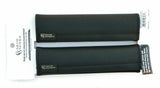 GG Seat Belt Covers Comfort Pad Matte Black Vinyl Hook & Loop 3" Wide-99797 Pair