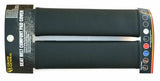 GG Seat Belt Covers Comfort Pad Matte Black Vinyl Hook & Loop 3" Wide-99797 Pair