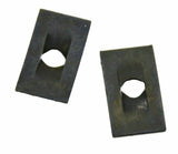 Cutout "Street Rod" Script Chrome Die Cast Stud Mount  7" by 1 1/2" #A6202 Each