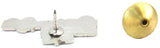 Semi Truck Hat Pin Tie Tack Lapel Pin Red & White Painted Metal Stud BJ397-TT