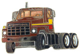 Semi Truck Hat Pin Tie Tack "International" Painted Metal Stud Mount BJ661-TT