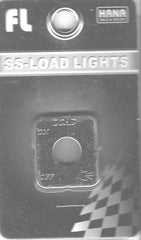 HTS Switch Plate for Freightliner Load Lights Stainless Steel Engraved #FL-1004