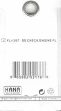 HTS Switch Plate for Freightliner Check Engine Stainless Steel Engraved #FL-1007