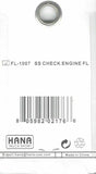 HTS Switch Plate for Freightliner Check Engine Stainless Steel Engraved #FL-1007