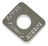 HTS Switch Plate for Freightliner Power Mirror Stainless Steel Engraved #FL-1011