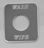 HTS Switch Plate for Freightliner Wiper Washer Stainless Steel Engraved #FL-1016