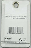 HTS Switch Plate for Freightliner Wiper Washer Stainless Steel Engraved #FL-1016