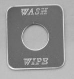 HTS Switch Plate for Freightliner Wiper Washer Stainless Steel Engraved #FL-1016