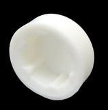 Hex Head Bolt Nut Cover Dome for 1/2" Wrench or Socket White PD1/2-100-10 pieces