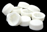 Hex Head Bolt Nut Cover Dome for 1/2" Wrench or Socket White PD1/2-100-10 pieces