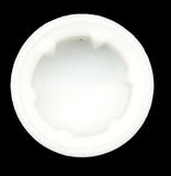 Hex Head Bolt Nut Cover Dome for 1/2" Wrench or Socket White PD1/2-100-10 pieces