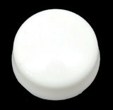 Hex Head Bolt Nut Cover Dome for 1/2" Wrench or Socket White PD1/2-100-10 pieces