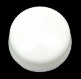 Hex Head Bolt Nut Cover Dome for 1/2" Wrench or Socket White PD1/2-100-10 pieces