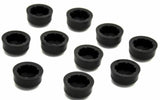 Hex Head Bolt Nut Cover for 1/2" Wrench or Socket Black PD#1/2-180 Set of 10