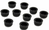 Hex Head Bolt Nut Cover for 1/2" Wrench or Socket Black PD#1/2-180 Set of 10