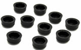 Hex Head Bolt Nut Cover for 1/2" Wrench or Socket Black PD#1/2-180 Set of 10
