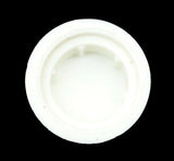 Hex Head Bolt Nut Cover for 3/8" Wrench/Socket White Hexcap-3/8-100 (10 Pack)