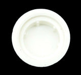Hex Head Bolt Nut Cover for 3/8" Wrench/Socket White Hexcap-3/8-100 (10 Pack)