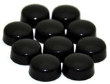 Hex Head Bolt Nut Cover for 7/16" Wrench or Socket Black PD#7/16-180 Set of 10