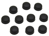 Hex Head Bolt Nut Cover for 7/16" Wrench or Socket Black PD#7/16-180 Set of 10