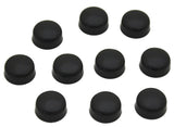 Hex Head Bolt Nut Cover for 7/16" Wrench or Socket Black PD#7/16-180 Set of 10