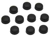 Hex Head Bolt Nut Cover for 7/16" Wrench or Socket Black PD#7/16-180 Set of 10
