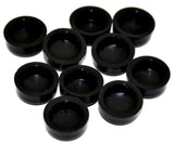 Hex Head Bolt Nut Cover for 7/16" Wrench or Socket Black PD#7/16-180 Set of 10