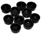 Hex Head Bolt Nut Cover for 7/16" Wrench or Socket Black PD#7/16-180 Set of 10
