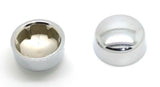 Hex Head Bolt Nut Cover Dome for 9/16" Wrench or Socket Chrome Plastic Set of 10