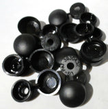 Screw Head Covers Black Hinged for #6 #8 #10 M3 M4 M5 Flat Screws HNG-180-(10 PC