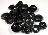 Screw Head Covers Black Hinged for #6 #8 #10 M3 M4 M5 Flat Screws HNG-180-(10 PC