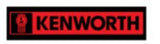 Quarter Fender Mud Flaps for Kenworth 24x 6 Black Red Logo Rubber MK-2406 Pair