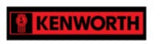 Quarter Fender Mud Flaps for Kenworth 24x 6 Black Red Logo Rubber MK-2406 Pair